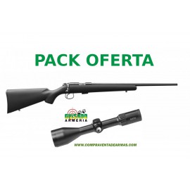 PACK OFERTA Rifle Ceska CZ 455 Synthetic 17 HMR + Visor