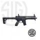 Subfusil Sig Sauer MPX ASP Black + Red Dot