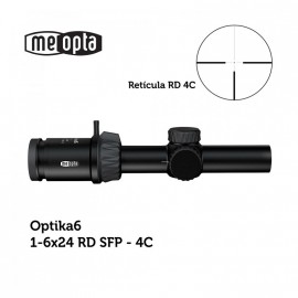 Visor Meopta MeoPro Optika6 1-6x24 SFP - RD 4C