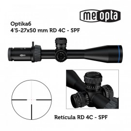 Visor Meopta MeoPro Optika6 4,5-27x50 SFP - RD 4C