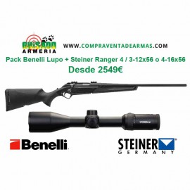 Pack Rifle Benelli Lupo + Visor Steiner