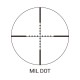 Visor Arcea 10-40x60 mil dot reti. cris. ilum. Side Focus