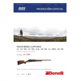 Rifle Benelli Lupo Best Wood