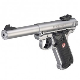 Pistola RUGER Mark IV Target 5.5 Inox. - 22 LR"