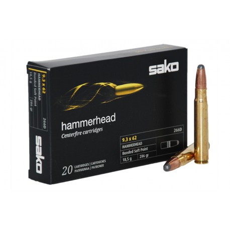 Balas Sako 9.3x62 Hammerhead - 286 grains