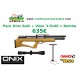 Pack Carabina PCP Onix Bulk Monotiro + Visor + Bomba